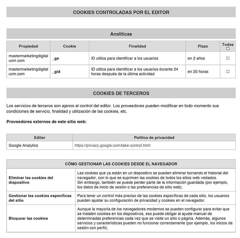 politica de cookies politica de cookies